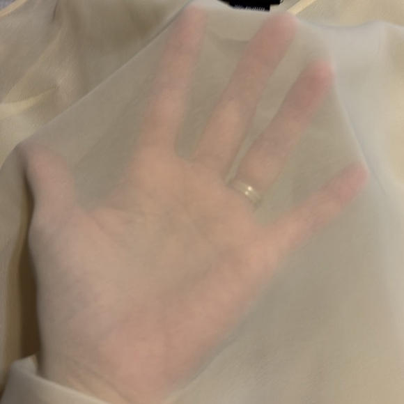 Bay Studio  Sheer Cream Cami, Large - Picture 5 of 5